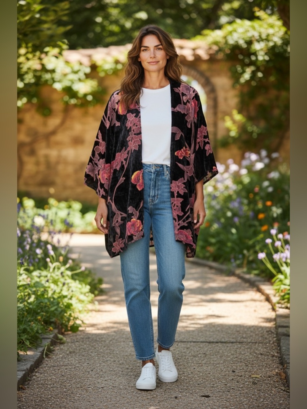 Entro Velvet Kimono